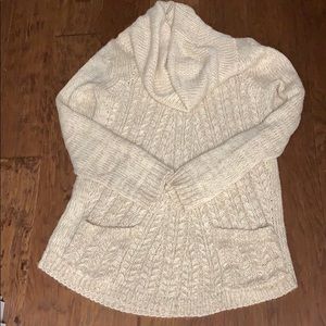 Anthropologie Guinevere wool cowl neck sweater